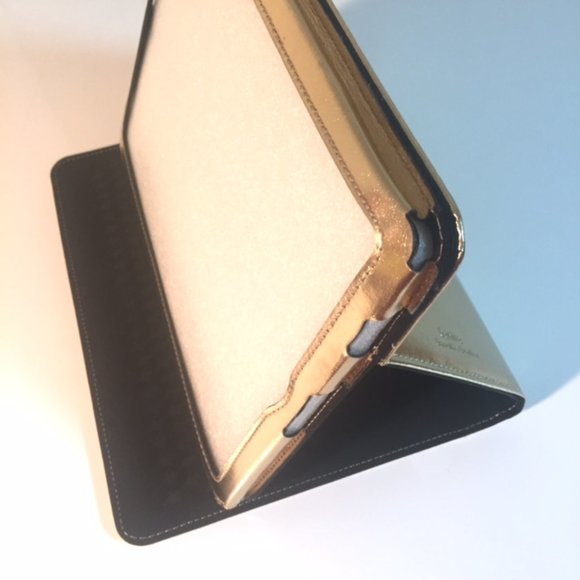 Gemline iPad Case Gold Leather Multi-Position - Picture 4 of 9